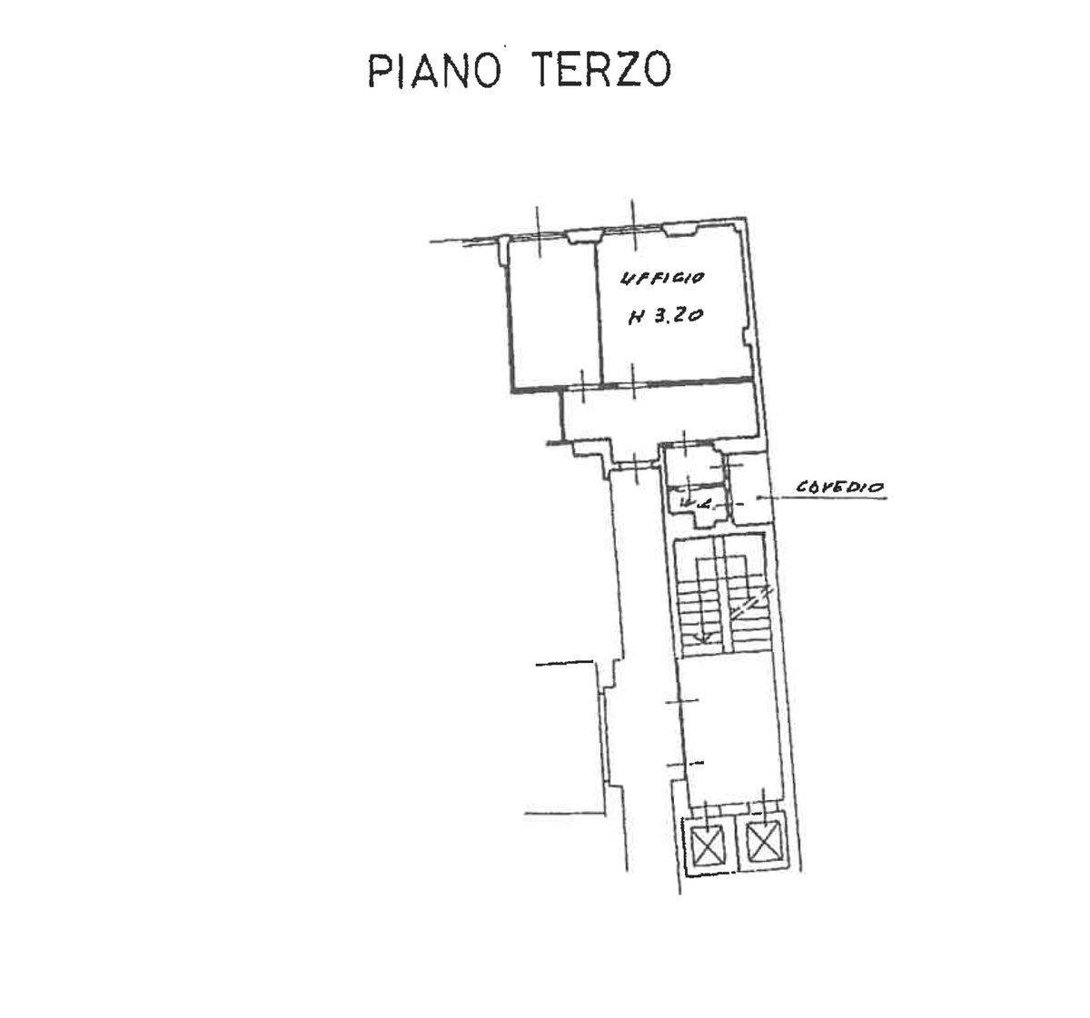 Foto 15 - Office Galleria Strasburgo
 
3, Milano - floor plans 1
