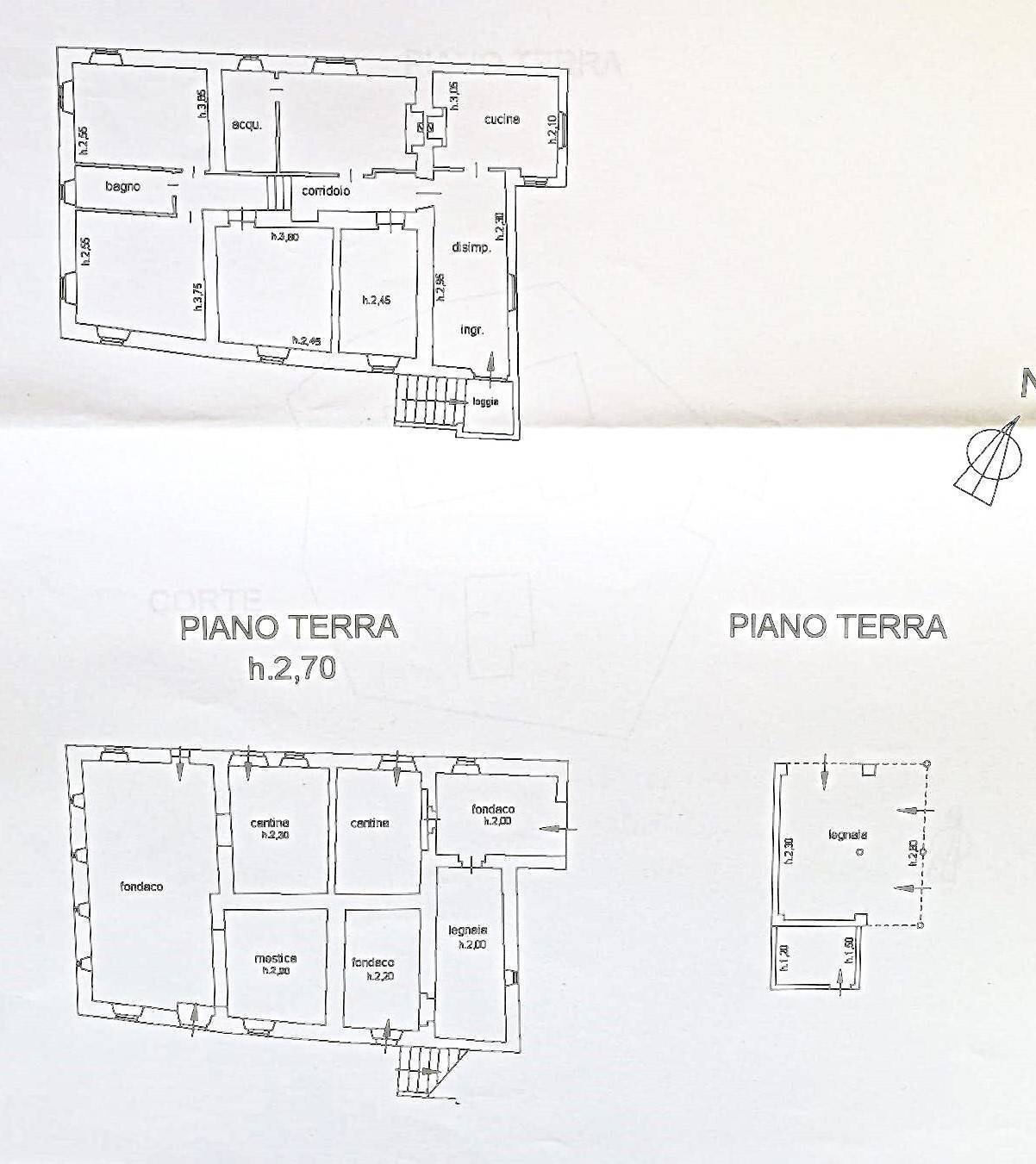 Foto 66 - Rustic contrada torbitello, Rotella - floor plans 1
