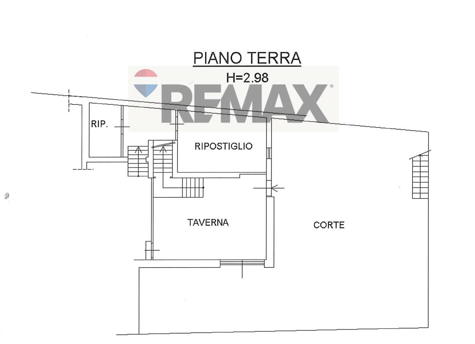 Pianta 2D - Villa Brenzone sul Garda - floor plans 1