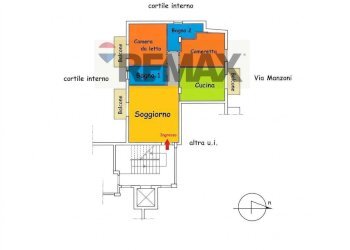 Pianta 2D - Appartamento Via Giacomo Matteotti
 
4, Casoria - foto 6