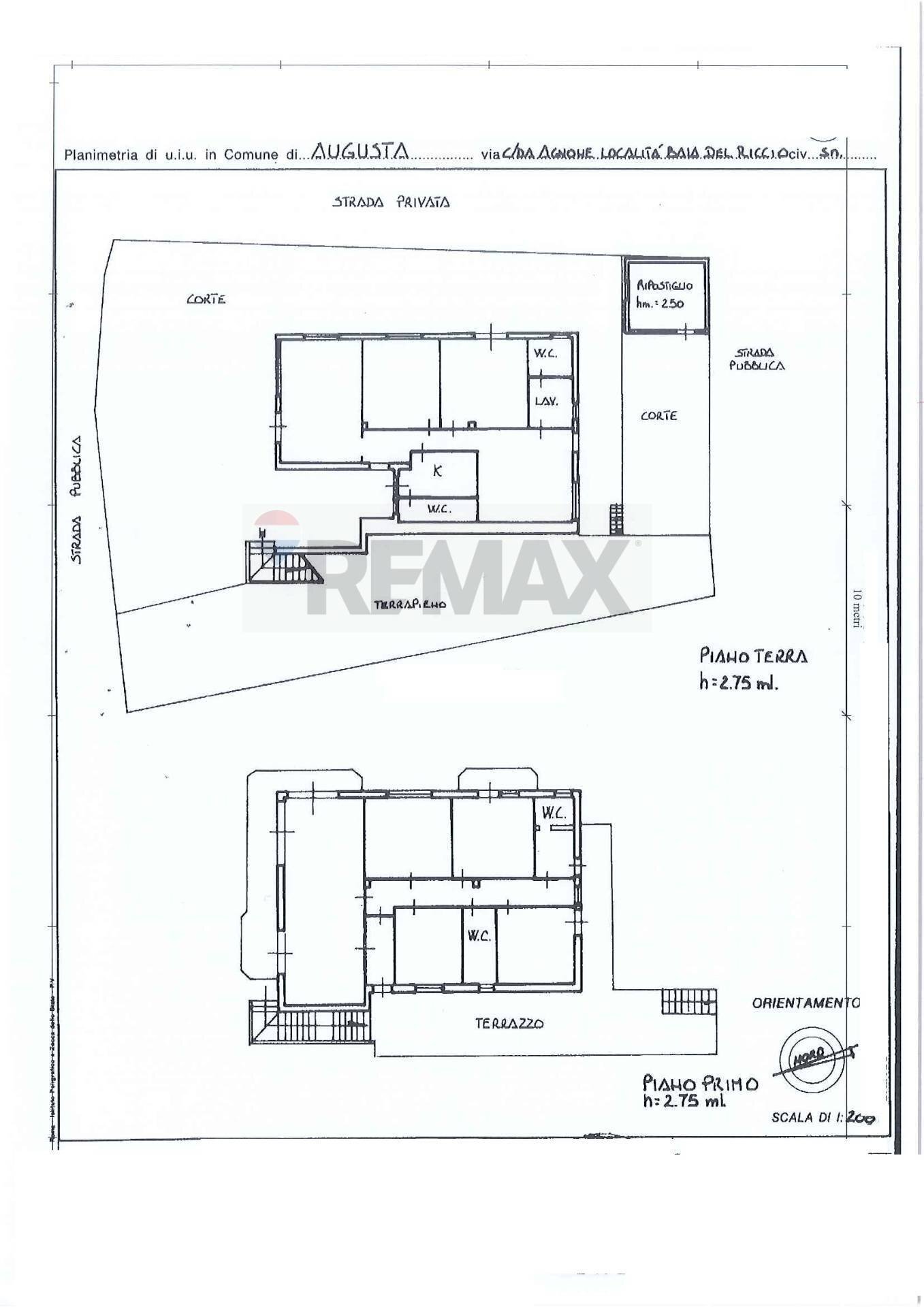 Pianta 2D - Villa Contrada Agnone Baia del Riccio
 
snc, Augusta - planimetria 1