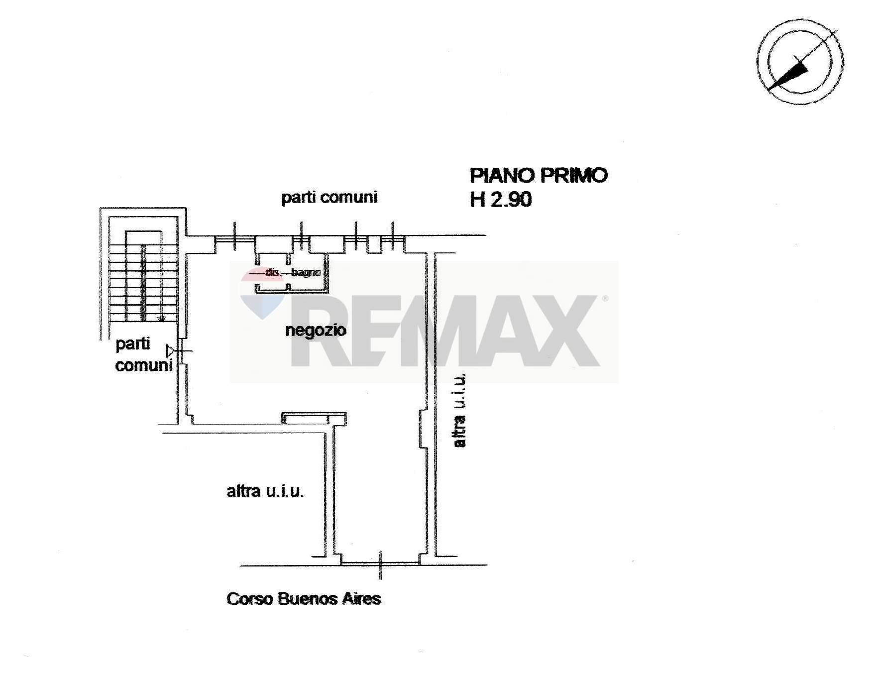 Pianta 2D - Ufficio Galleria Buenos Aires
 
13, Milano - planimetria 1