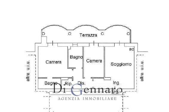Foto 31 - Trilocale via aldo moro, Tortoreto - planimetria 1