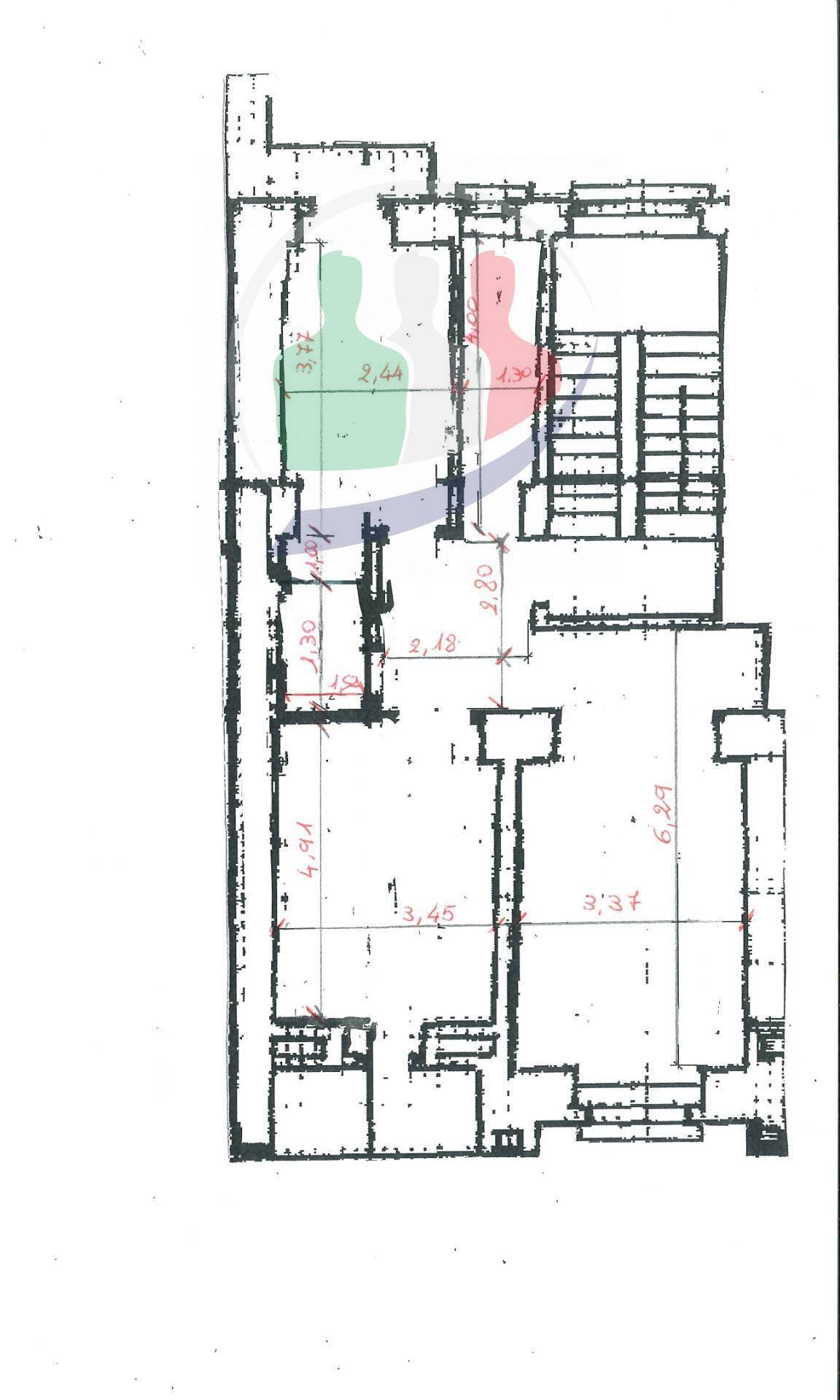 Foto 56 - Three-room apartment Via Fratelli Carle
 
63, Torino - floor plans 1