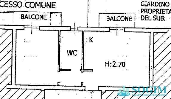 Foto 21 - Bilocale Via Mattavelli
 
2, Carate Brianza - planimetria 1