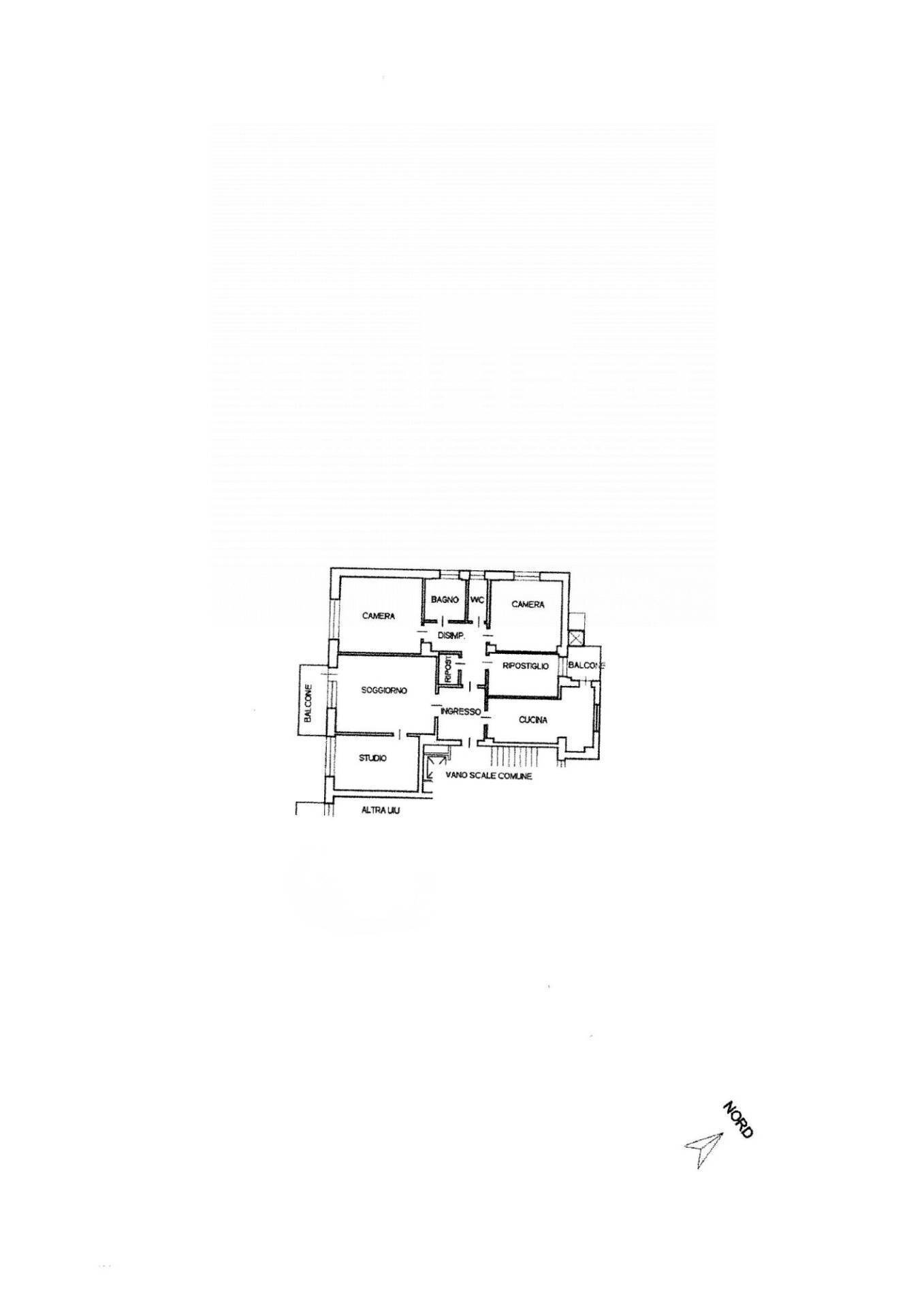 Foto 11 - Appartamento Corso Del Popolo, Venezia - planimetria 1