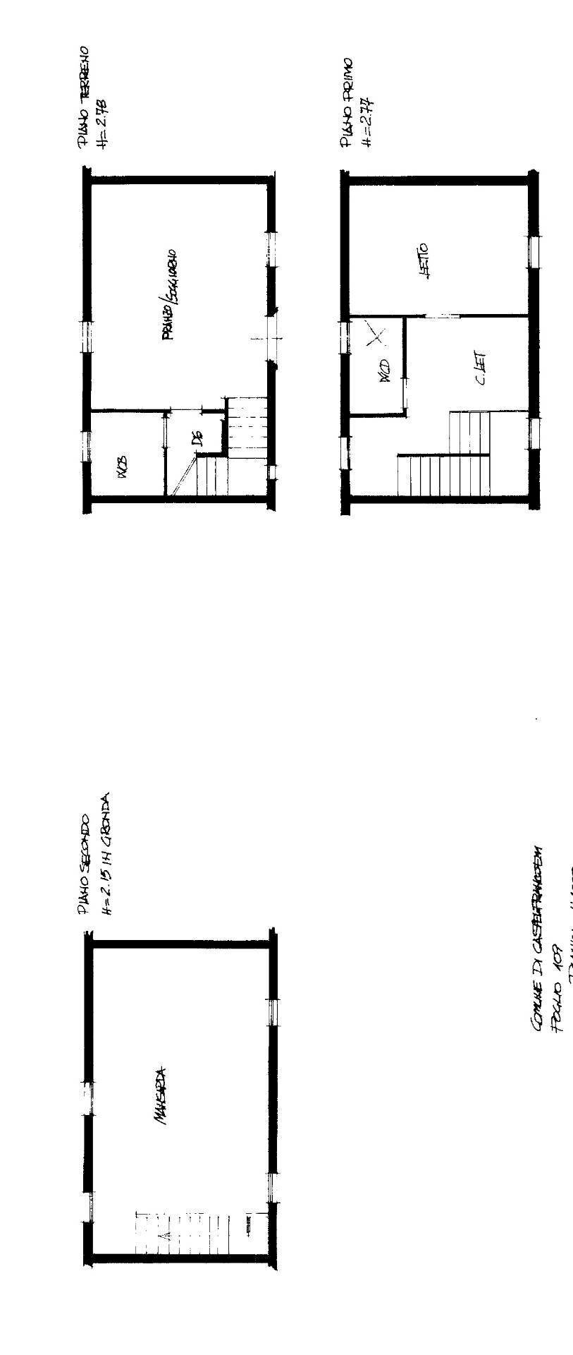 Foto 20 - Casa indipendente VIA VENEZIA
 
4, Castelfranco Emilia - planimetria 1