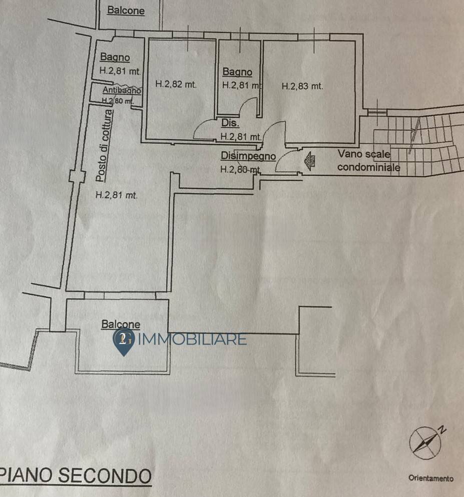 Foto 54 - Quadrilocale Via Gazzoli Prima Traversa
 
5, Lerici - planimetria 1