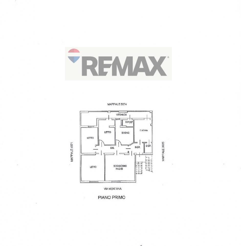 Pianta 2D - Quadrilocale Via Mentana
 
43A, Cagliari - planimetria 1
