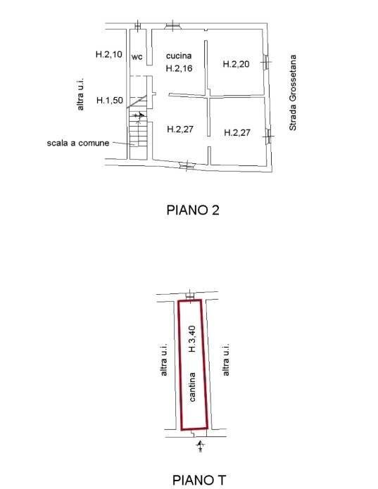 Foto 32 - Quadrilocale STRADA GROSSETANA
 
26, Siena - planimetria 1