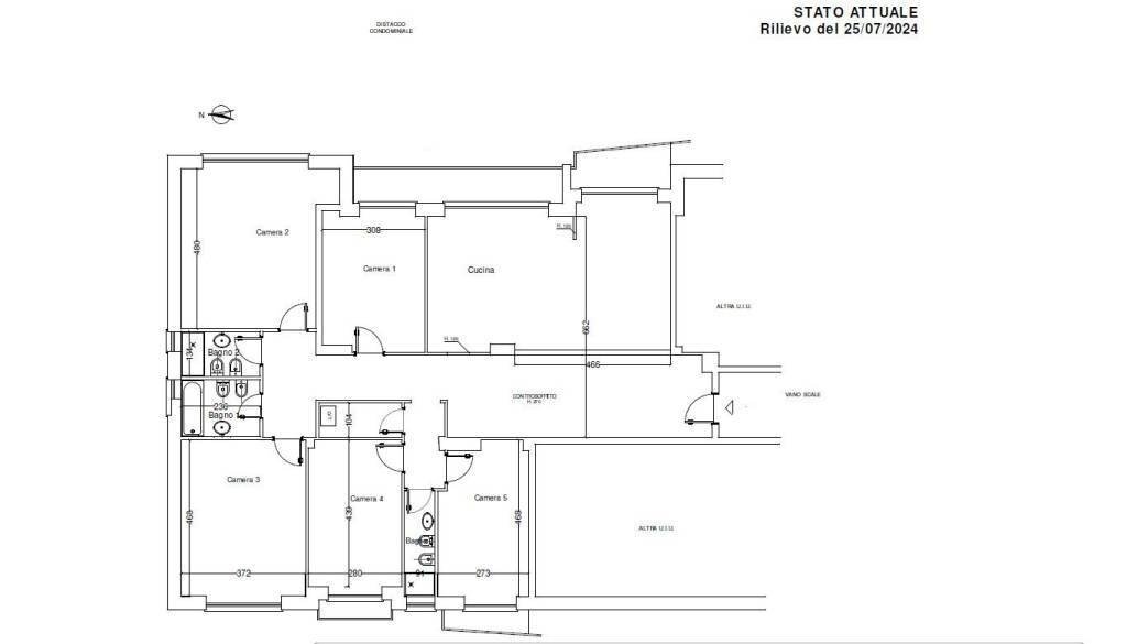 Foto 34 - Appartamento VIA FRANCESCO NULLO
 
2, Genova - planimetria 1