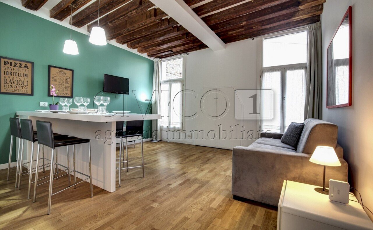 Soggiorno/Cucina - Trilocale Fondamenta de la Sensa, Venezia (zona Cannaregio) - foto 1