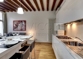 Soggiorno/Cucina - Trilocale Fondamenta de la Sensa, Venezia (zona Cannaregio) - foto 5