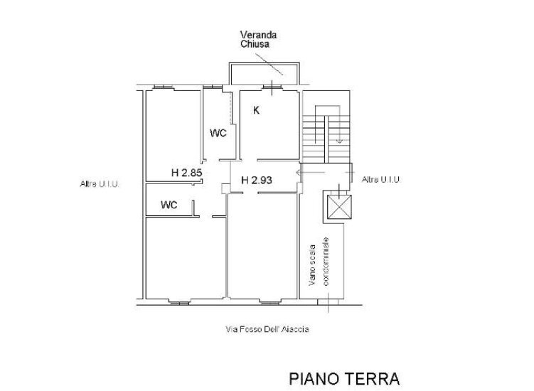 PLN - Appartamento Via Fosso dell' Aiaccia 3, Monte Argentario - planimetria 1