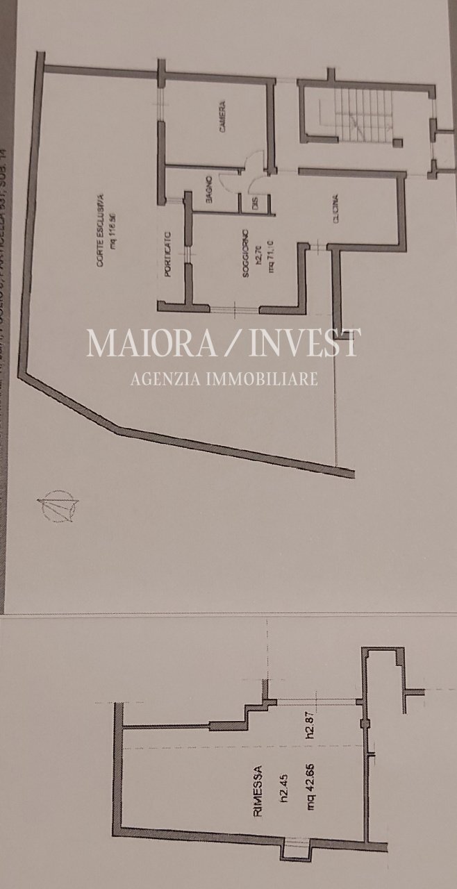 appartamento in vendita5.jpg - Three-room apartment Via Borgo da Mare 95/a, Monteprandone - floor plans 1
