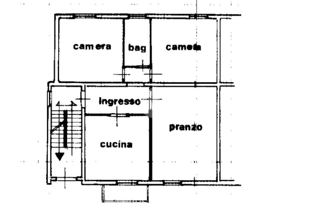 Semi-detached house Via Vidiana, Langhirano - floor plans 1