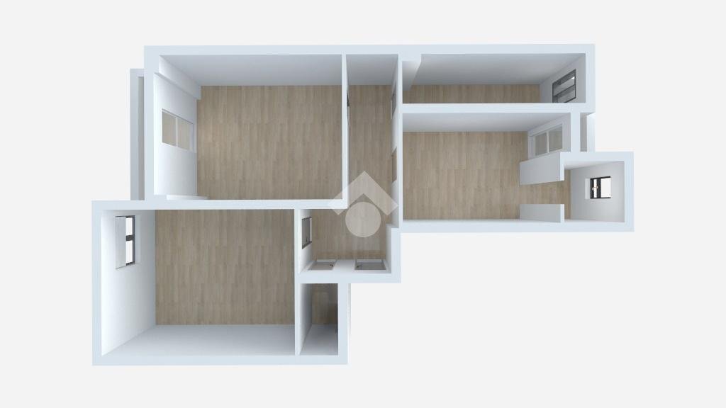 Trilocale Viale Edoardo Jenner, Milano (zona Maciachini) - planimetria 1