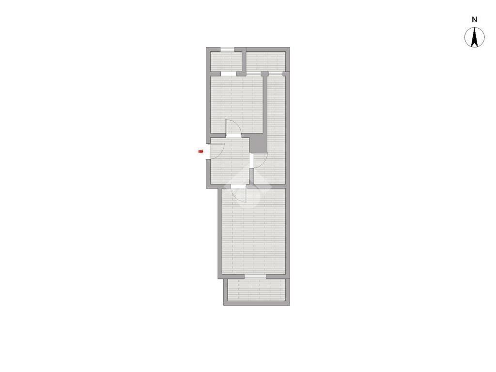 Bilocale Via villar, Torino (zona Borgo Vittoria) - planimetria 1