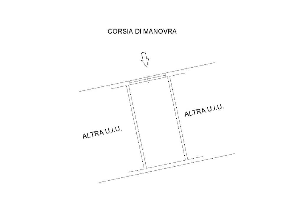 Box Via Saverio Altamura, Milano (zona San Siro) - planimetria 1