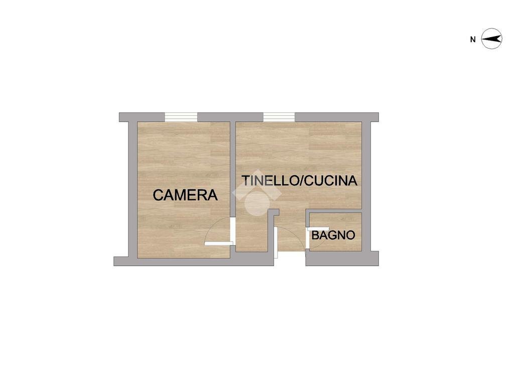 Bilocale Via Gaslini, Sesto San Giovanni - planimetria 1