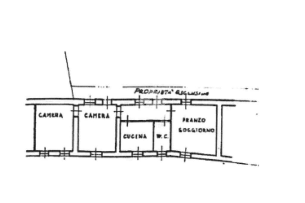 Trilocale Piazza Chiesa, Vaprio d'Adda - planimetria 1