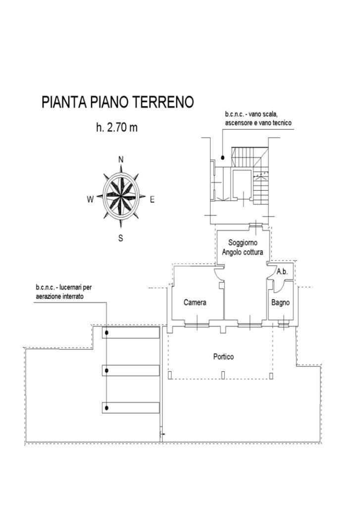 Bilocale Via Paolo Borsellino 32, Avigliana - planimetria 1