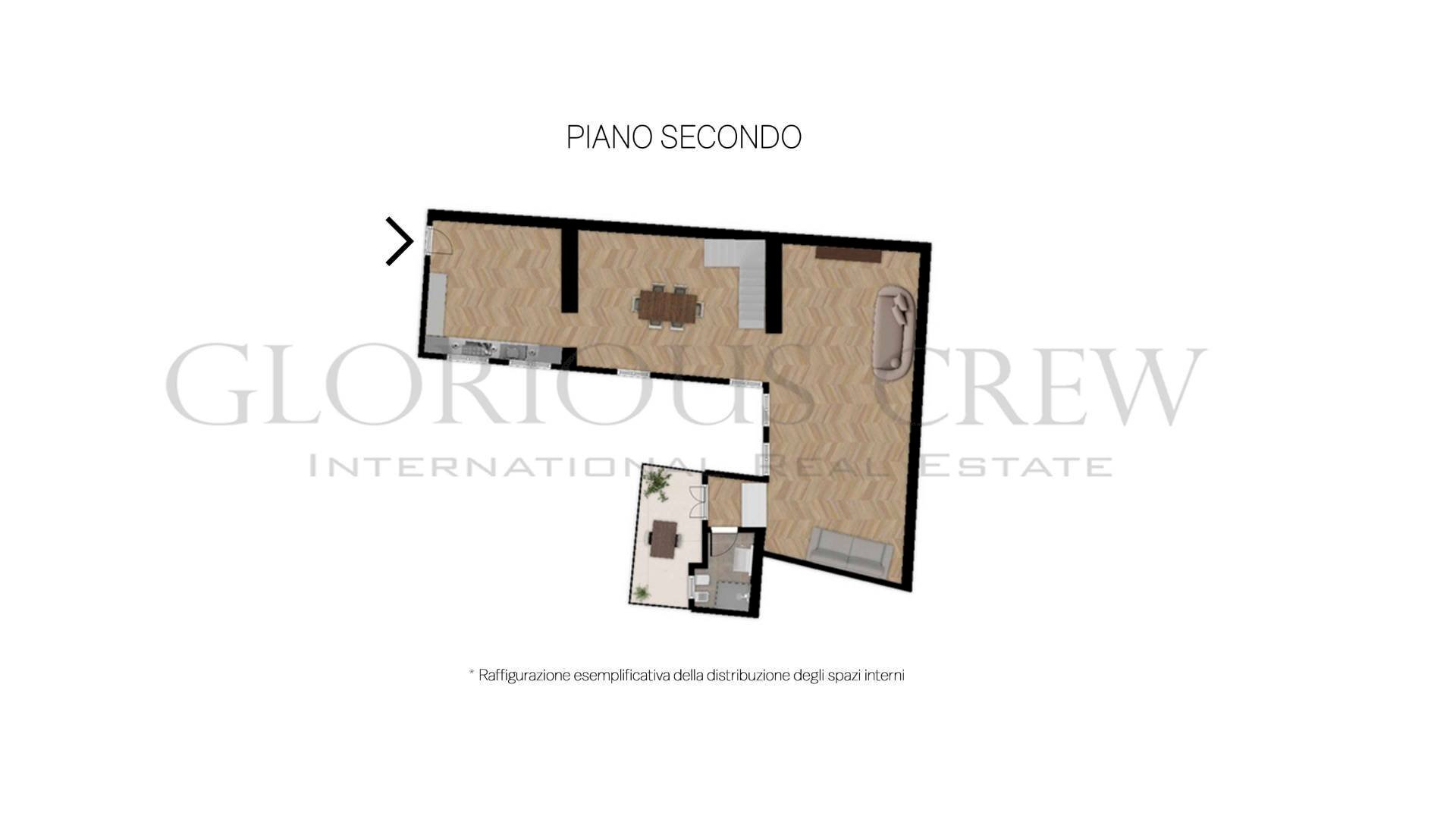 Foto 18 - Two-room apartment Via Medici, Milano - floor plans 1