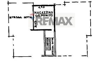 Pianta 2D - Warehouse Strada caminata, Alseno - floor plans 1