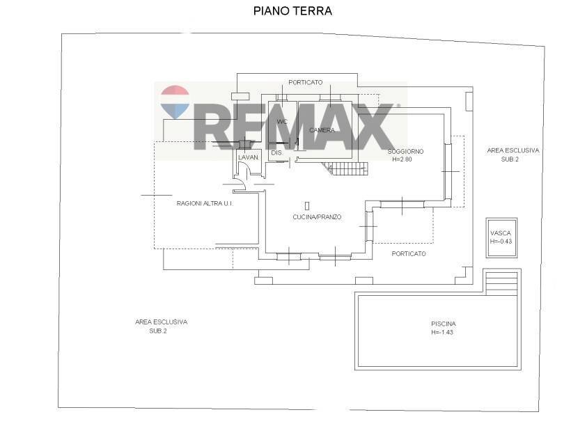 Pianta 2D - Villa Via De Beauvoir Simone, Fidenza - floor plans 1