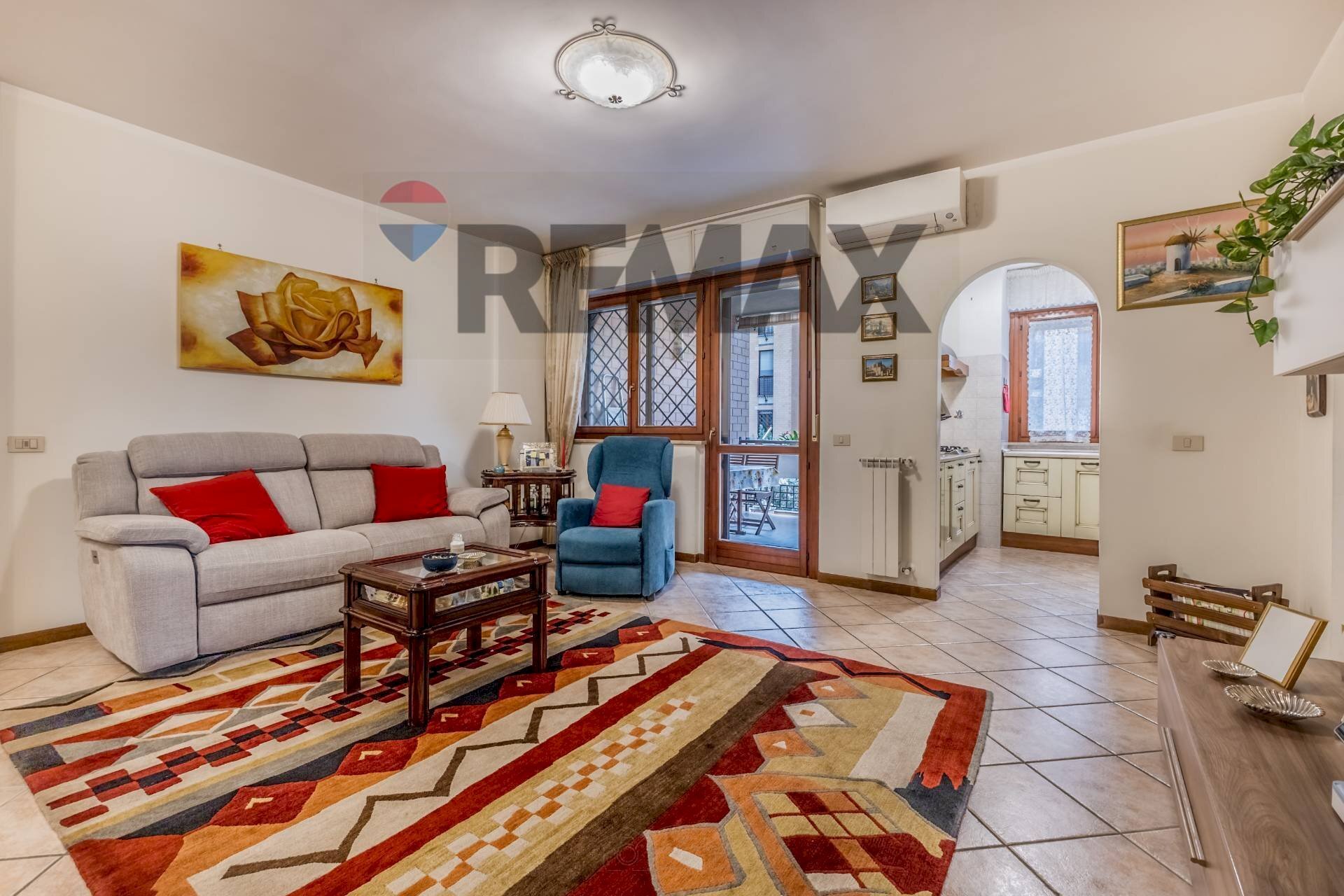 Soggiorno - Quadrilocale Via Generale Mario Pezzi, Roma - foto 3