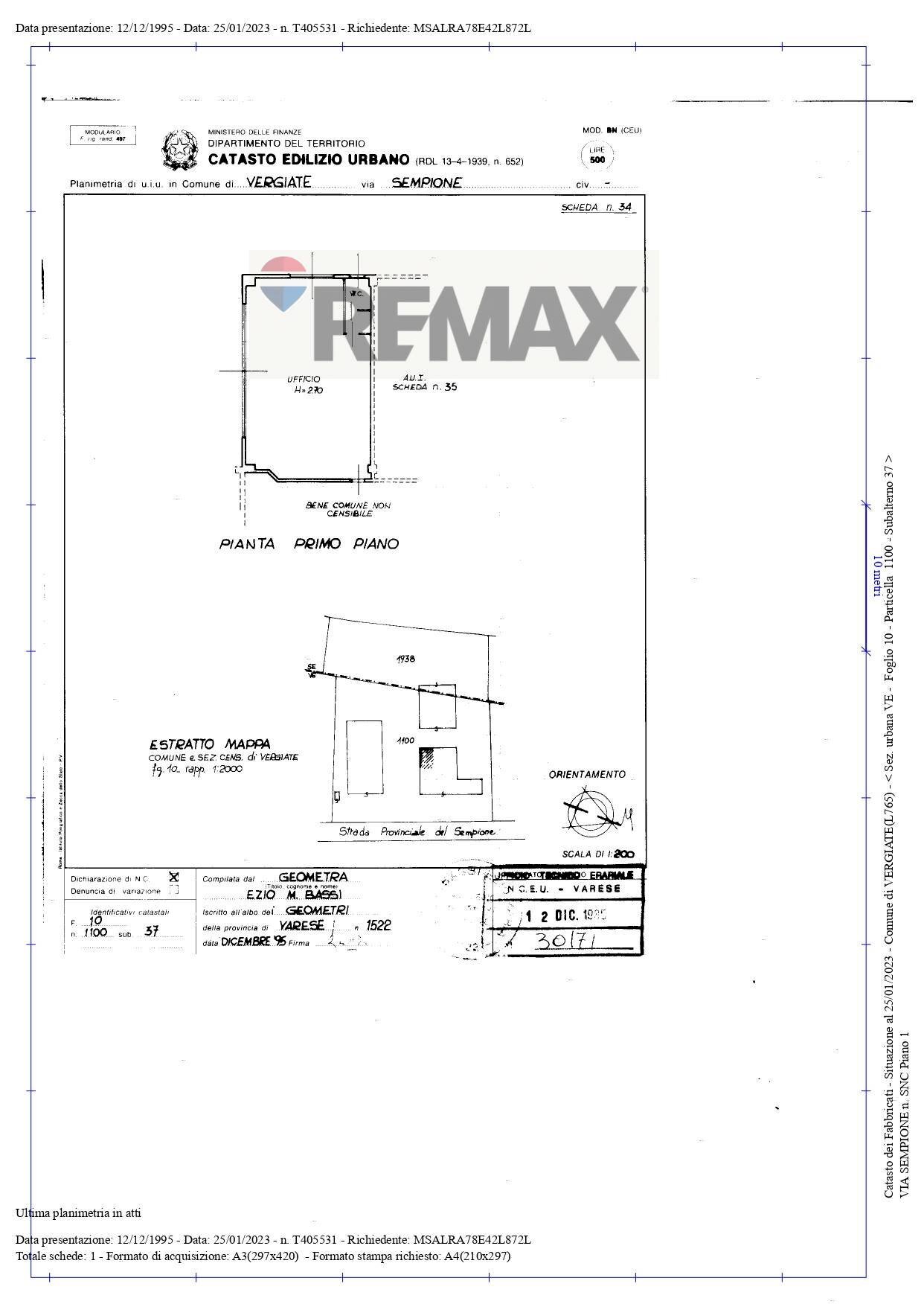 Pianta 2D - Office Via Sempione
 
37, Vergiate - floor plans 1
