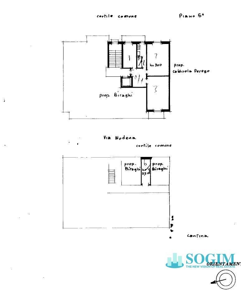 Foto 21 - Two-room apartment Via Modena
 
54, Sesto San Giovanni - floor plans 1