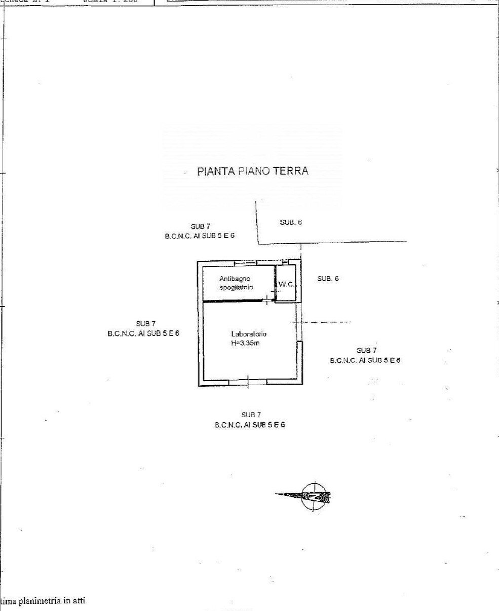 Foto 14 - Capannone Via ostuni
 
170, Martina Franca - planimetria 1