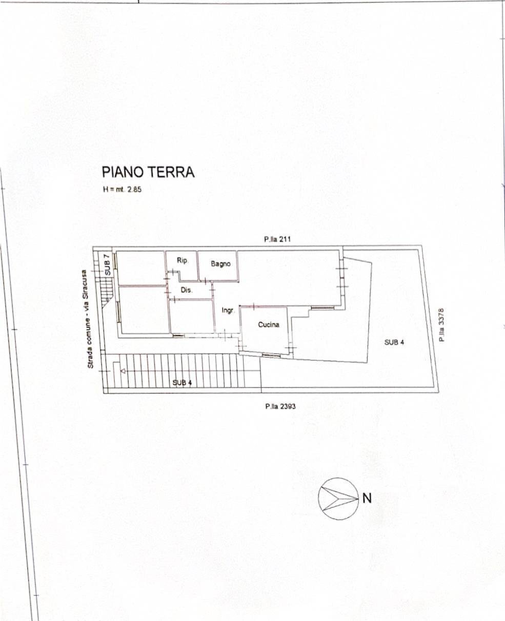 Foto 56 - Villa Costa Degli Oleandri, Augusta - planimetria 1