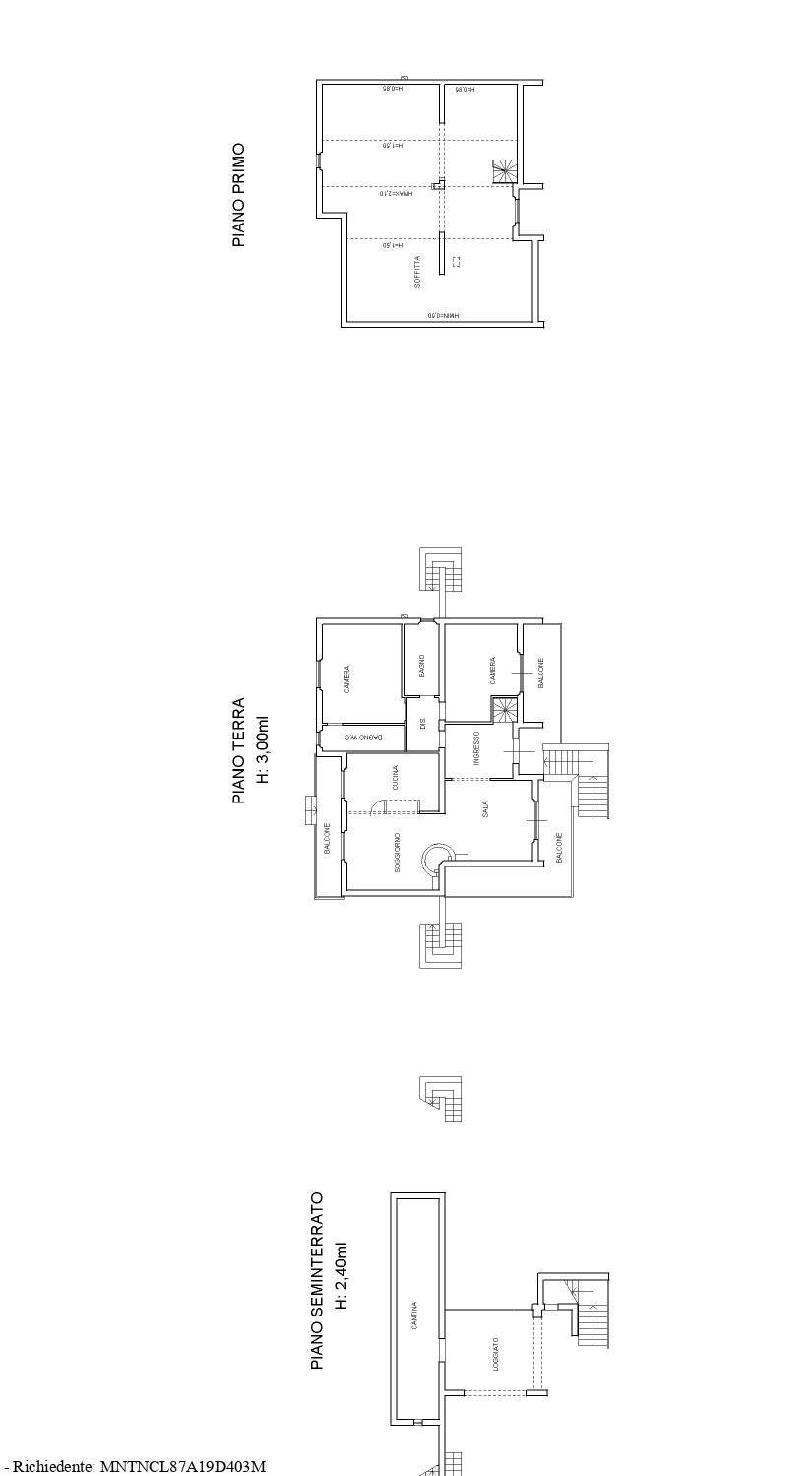 Foto 20 - Villa Strada Provinciale Volterrana, Montespertoli - planimetria 1