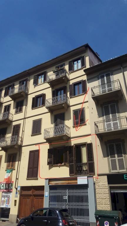 Facciata - Two-room apartment via San Donato, 54, Torino (neighborhood San Donato) - photo 1