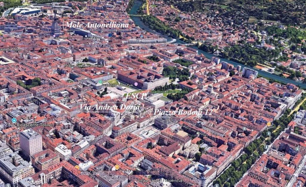 Mappa - Attic piazza Giambattista Bodoni, 4, Torino (neighborhood Centro) - photo 2