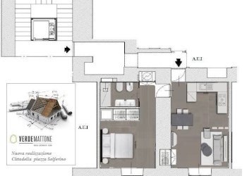 Planimetria - Attic via Cernaia, 25, Torino (neighborhood Centro) - photo 24