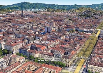 Vista - Two-room apartment via San Quintino, 11, Torino (neighborhood Centro) - photo 1