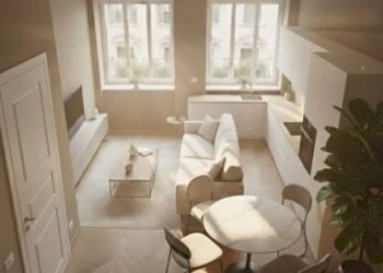 Salone - Two-room apartment via San Quintino, 11, Torino (neighborhood Centro) - photo 11