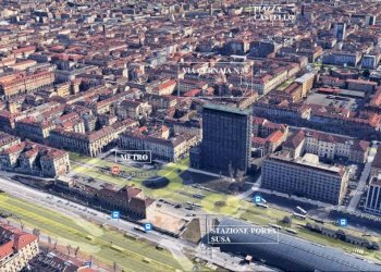 Vista - One-room apartment via Cernaia, 34, Torino (neighborhood Centro) - photo 2