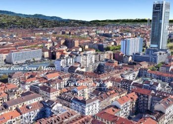 Vista - Three-room apartment via Giuseppe Grassi, 9, Torino (neighborhood Cit Turin) - photo 1