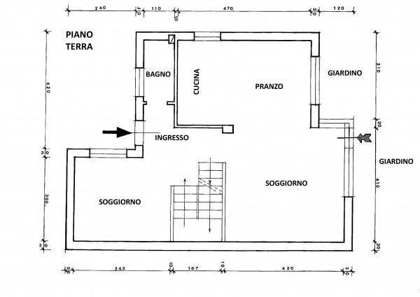 Villa via Martiri di Pizzocalvo, San Lazzaro di Savena - planimetria 1