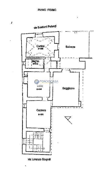 Foto 54 - Quadrilocale via Scupoli
 
28, Otranto - planimetria 1