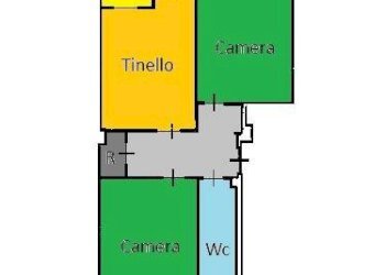 Planimetria - Trilocale via Lorenzo Bertano, 3, Cuneo (zona Centro) - foto 17