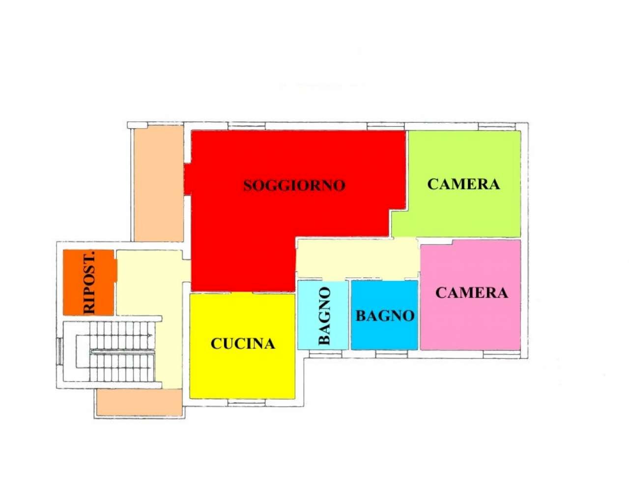 506p1 - Villa via De Gasperi, Bagnolo Cremasco - planimetria 1