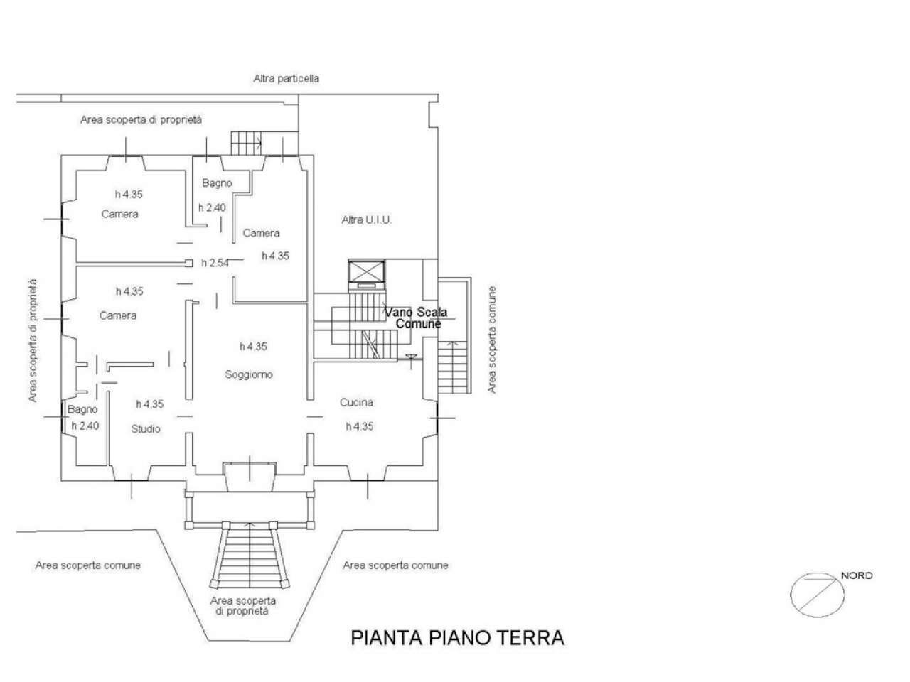 Planimetria - Apartment via Piacenza, Chiavari - floor plans 1