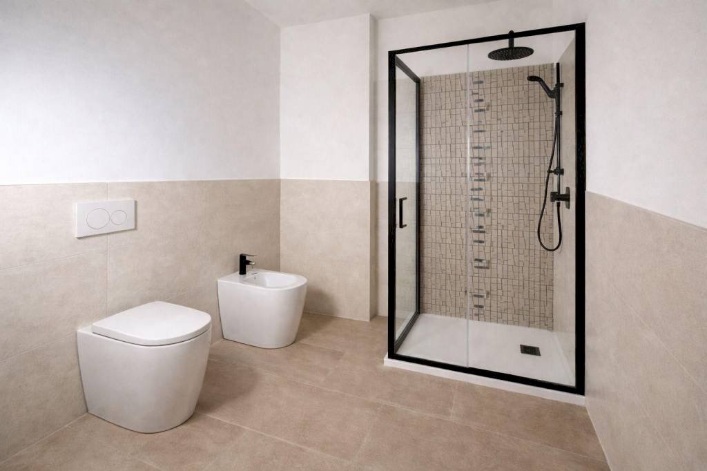 Bagno - Bilocale via Giambattista Gelli, Roma (zona Casal Bernocchi) - foto 3