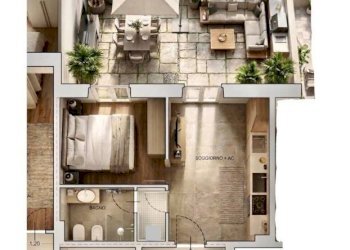 Planimetria - Bilocale via Giambattista Gelli, Roma (zona Casal Bernocchi) - foto 9