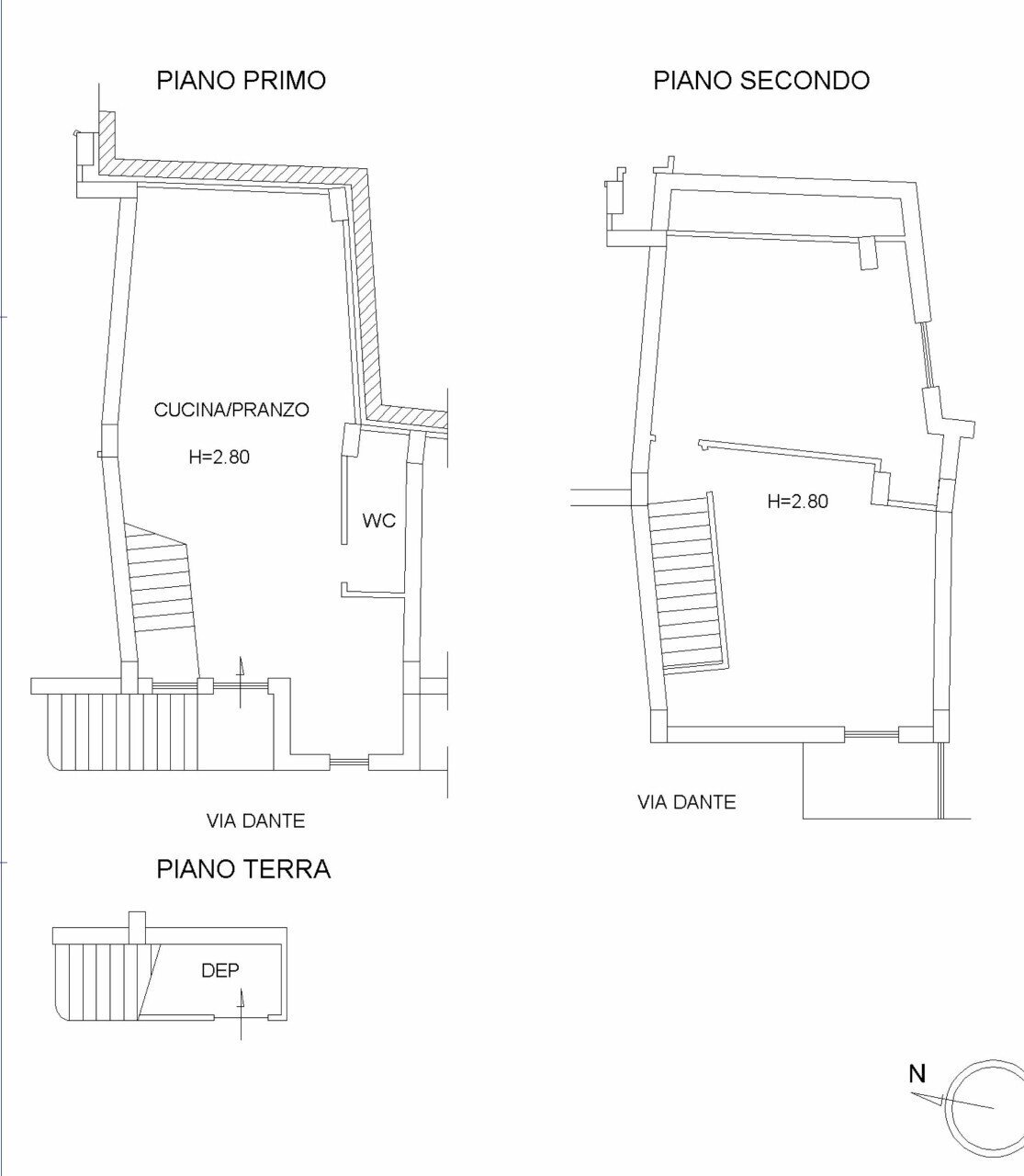 DOC_1375443789.jpg - Casa indipendente Via Dante Alighieri, San Fele - planimetria 1